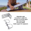 3 in 1 Antennae Mast Pole Mount Bracket, Stainless Steel,