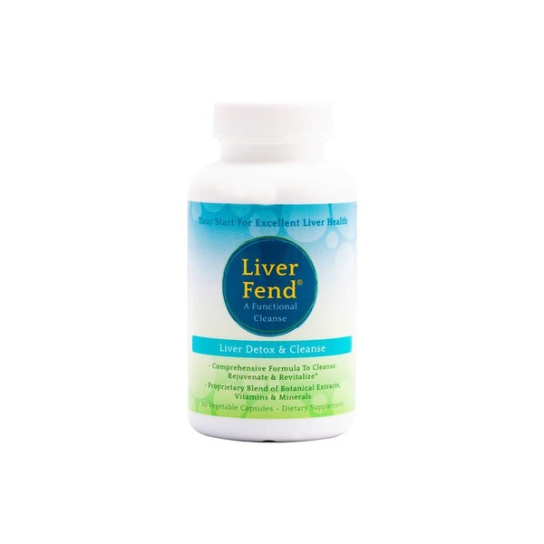 Aerobic Life Liver Fend Liver Detox and Cleanse Supplement, 90 Count