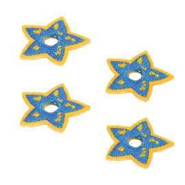 C SEVEN C7skates Shoe Lace Charm Accessory Decoration (Blue Star)