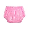 Haian Haian Adult Incontinence Snap-on Plastic Pants (3X-Large, Transparent Pink)