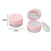 Feilguee 1PCSLoose Powder Cocntainer No Leaks Empty Reusable Plastic Loose