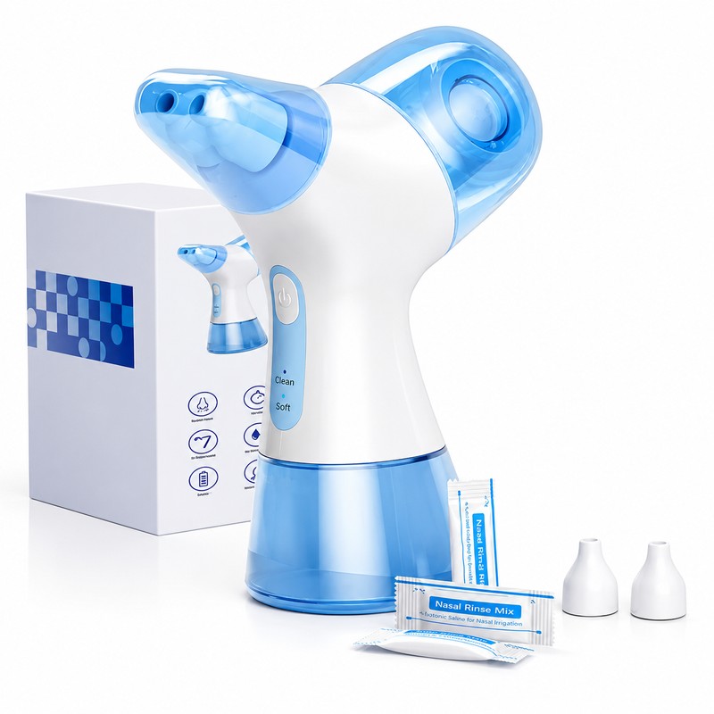 Electric Nasal Irrigation System for Daily Rinse – Rechargeable Nose