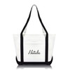 DALIX Womens Custom Names Monogrammed Premium Embroidered Tote Bag Natalie