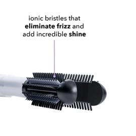 Instyler Freestyle Max Heated Round Brush with Straightening Iron | 2-in-1 Styling Tool | Four Heat Settings | Dual Voltage | Co