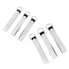 Nvanvmm 40 Pcs Sublimation Keychain Blanks Neoprene Wristlet Keychain Holder