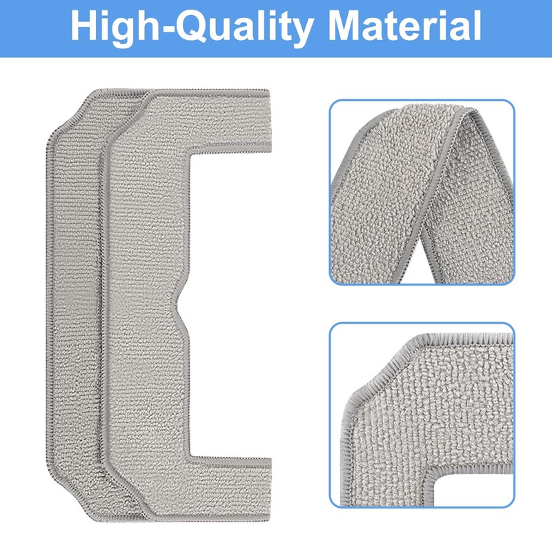 MZY LLC 8 Pack Mop Pad Replacement for ECOVACS WINBOT