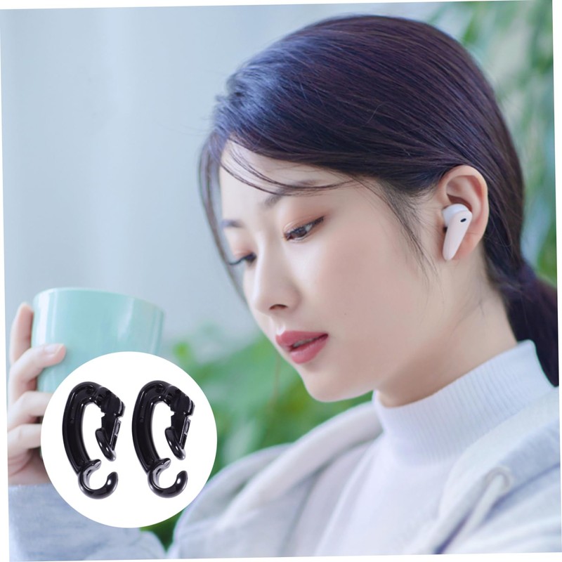 Outanaya Pro Earphone Holders Hooks 2pcs Anti-Lost Clips Protective Clips