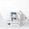 Mini Refrigerador con Espejo, Capacidad 4 Litros, Color Blanco, Modelo