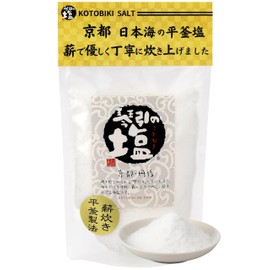 天然塩 琴引の塩 にがり二段仕込み 特別仕上げ 国産 無添加 平釜 100％ 海水塩 粗塩 ミネラルが多い 自然塩 （チャック付きスタンドパック） 塩 (150g)