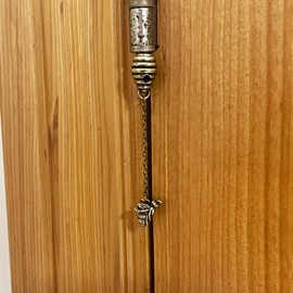 SWNACOR 3 Pcs Brass Bee Hive Hinge Heads Decorative Topper, Magnetic Hinge Head Toppers, Fun Bee Gifts for Women Mom Grandma Wife, Vintage Bee Hive Statue Door Hinge Head Home Decoration