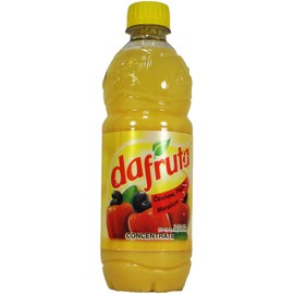 Dafruta Cashew Juice Concentrate - 16.9 FL.Oz | Suco Concentrado Dafruta Sabor Caju - 500ml - (PACK OF 04)