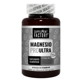 Magnesio PRO Ultra de Supplement Factory, Cápsulas con Citrato, Glicinato y Orotato