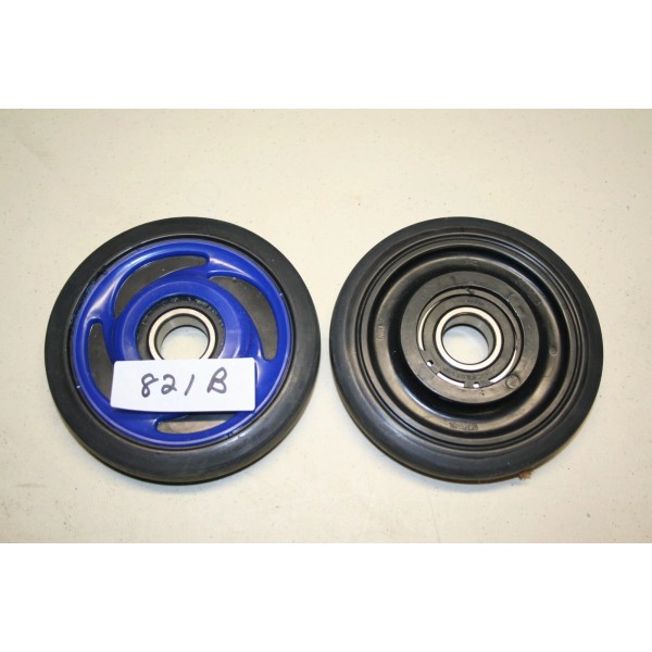 PPD WHEELS, 5.350" X 25MM BEARING, POLARIS WHEEL BLUE