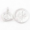 SHELL Charm Pendant Nautilus SEASHELL STERLING SILVER 925 .925