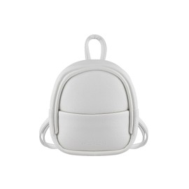 WisePoint Women's Fashion Backpacks, PU Leather Mini Backpack Small Backpacks for Women, Stylish Womens Backpack with Adjustable Strap for Dating, Shopping, Party (white)