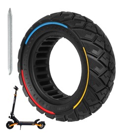 LUCK4U 9x3.0-5.5 Electric Scooter Solid Tire for Kukirin G2 pro Scooter, Replacement Front or Rear Solid Tire 1PCS