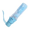 Aoutecen Transparent Cherry Blossom Umbrella Transparent Dome Umbrella Exquisite Workmanship