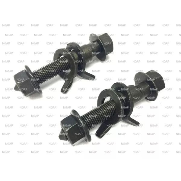 NGAPAUTOPARTS Front Adjustable Cam Camber Bolt Kit For 02-14 Mitsubishi