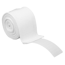 Pissente Boxing Hand Wraps 2 Pack Boxing Hand Wraps Inner Gloves Boxing Hand Wraps Cotton 5M Quick Dry Half Elastic Hook Sports Hand Wraps for Kickboxing Muay Thai (White)