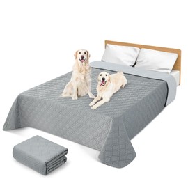 BOOMAGU Waterproof Sheet Pet Waterproof Sheet Reusable Waterproof Cover Bed Double-sided Waterproof Cover Bed Washable Bedwetting Sheet Urinary Incontinence Pet Poor Protection for Babies, Elderly,