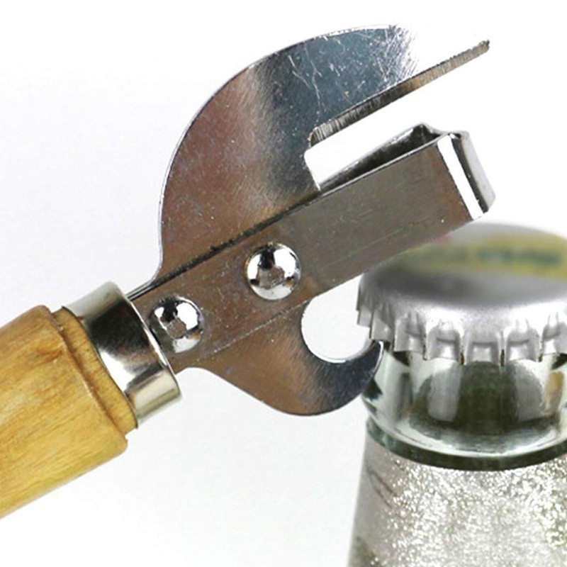 Safe Manual Metal Can Opener Side Cut Tin Lid Remover