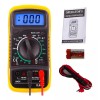Zakulu Multimetro Digital Lcd Voltimetro Amperimetro Ac/dc Xl830l