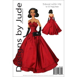 Designs by Jude Dance with Me Doll Clothes Sewing Pattern for 12.5" Poppy Parker Doll