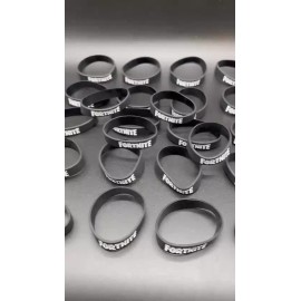 Unbranded Pack 48 Themed Silicone Bracelets for Kids Birthday Party Supplies