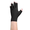 OTC Resting Splint Glove, 5 Finger Semi-Rigid Splints, Open Tips,