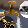 72 Pcs 10 Sizes Faucet Washers Assorted Kit, with Pleochroic