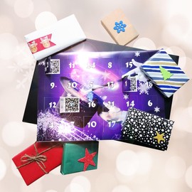ProTriXX Advent Calendar + 10€ Coupon, Magic Christmas – Each Door a New Magic Trick, Includes 6 Lovingly Packed Magic Item Gifts, Christmas Calendar for Teenagers and Adults
