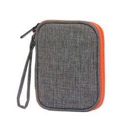 YSAGI Travel with UNO Pouch, Compatible with Card Game, Holds up to 150 Cards, Soft Cloth, Waterproof All-Round Protection, Compatible with UNO Cards, for Outdoor Games or Camping, grey