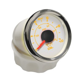 ELING Automotive Replacement Oil Pressure Gauge Kit Press Meter 0-10 bar 0-150 Psi 52mm 2 inch 12V 24V