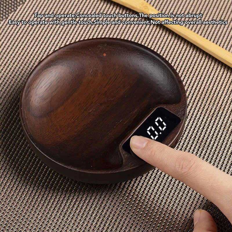 Tea Weighing Scale Wooden 0.1g Accuracy 0.1g to 100g Range