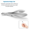 FERYES Cuticle Clippers 1/2 Jaw - Professional Cuticle Cutter Nail