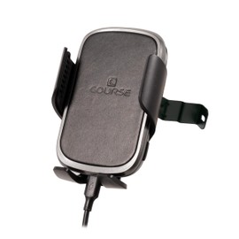 Course Motorsports Direct Fit Phone Mount - Nissan Armada (2008-2015) Cradle Head - Charging Auto Closing (Black) Right