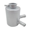 HCHCSPEED Universal 4"x3" Aluminum Radiator Coolant Reservoir Expansion Overflow Header