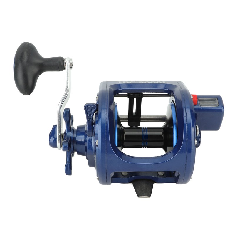 Baitcasting Fishing Reel Round Baitcaster Reel Smooth Powerful Saltwater Inshore