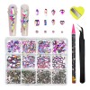 Kit Completo Decoración Uñas, Cristales Strass Artesanales