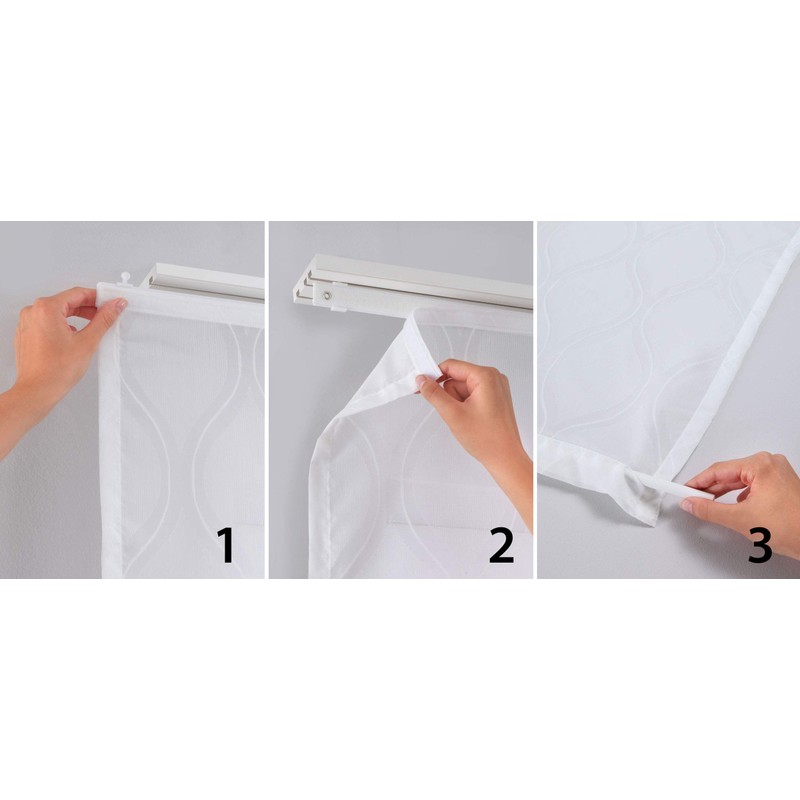 Gardinenbox Milano 203571 Blackout Panel Curtain Sliding Curtain Velvet Opaque