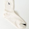 Hazzys (대구신세계)24FW선물추천 여성 화이트 중목 양말 3족 세트 HISS4F221WT (DAEGU