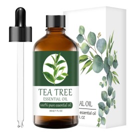 Aceite Esencial De Árbol De Té 100% Puro Y Orgánico Natural