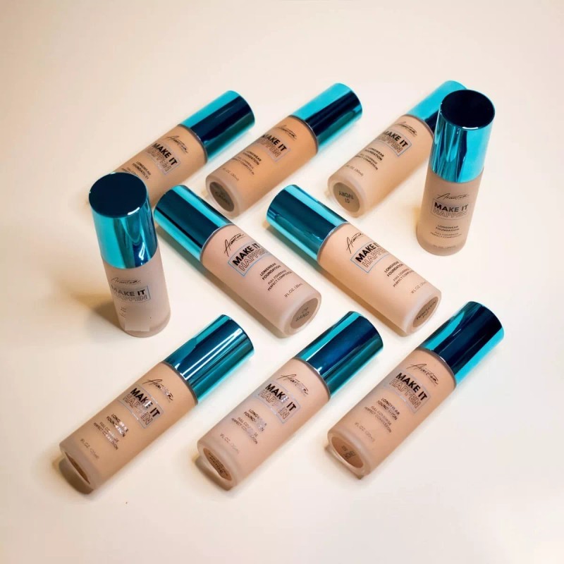 Arantza Cosmetics Base Maquillaje Altacobertura Makeithappen Arantza A9 Honey