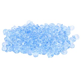 200Pcs Mini Pacifier, Acrylic Baby Pacifiers Mini Acrylic Pacifier Baby Nipples DIY Small Pacifier Baby Decoration for Baby Birthday Shower Party(blue)