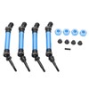 4pcs CVD Steel Front Rear Drive Shaft Complete Driveshaft Compatible