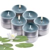Grey Blue Scented Tealight Candles - Pack of 12 Scented