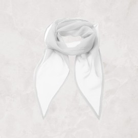 NAVZA® Beautiful Plain Square Chiffon Feel Neck Soft Scarf For Women - 50s 60s Retro Multiple Colour Light Weight Creative and Use Evening Dress