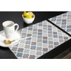 Retro Moroccan Placemats Set of 6 Cotton Linen Table Mats