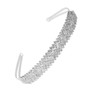 Beaupretty Diamant Hochzeit Tiara Braut Haarband verziert Stirnbänder für Frauen