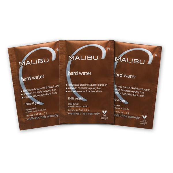 Malibu C Hard Water Wellness Hair Remedy, 3 Count (Pavk of 1)